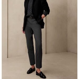 ❤️ Banana Republic Hayden Pants charcoal gray office work 10
